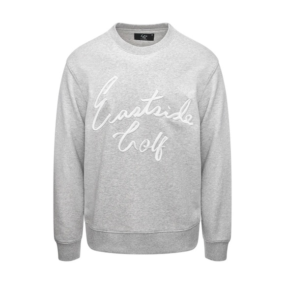EASTSIDE GOLF MEN'S CORE FLEECE CREW SCRIPT LOGO